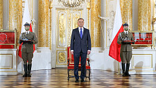 Prezydent Andrzej Duda na Zamku Królewskim