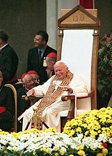 Jan Paweł II w Wadowicach (1999 r.)