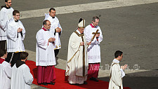 19 marca 2013 r. – Msza Święta na placu św. Piotra inaugurująca pontyfikat Ojca Świętego Franciszka.