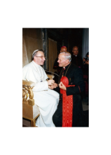 Jan Paweł I z ks. kard. Karolem Wojtyłą w Watykanie