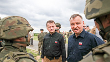 Centrum Szkolenia Wojsk Lądowych – Drawsko | Spotkanie z polskimi oraz amerykańskimi żołnierzami, 1 lipca 2020 r.