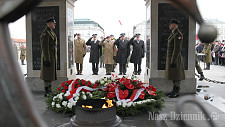 28 grudnia 2018 r. Przed Grobem Nieznanego Żołnierza uczczono stulecie Powstania Wielkopolskiego.