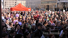 Pod hasłem "Jeden z nas" ulicami Poznania przeszedł Marsz dla Życia