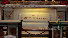 Grób św. Jana Pawła II