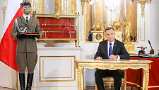 Uroczystość inwestytury Prezydenta RP na Wielkiego Mistrza Orderu Orła Białego i Orderu Odrodzenia Polski
