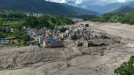 Powódź w Nepalu