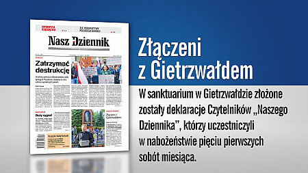 W poniedziałek w „Naszym Dzienniku”