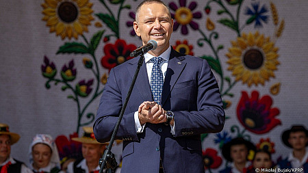 Uroczystości dożynkowe w Tryńczy