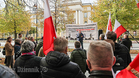Protest Przedsiębiorców w Warszawie