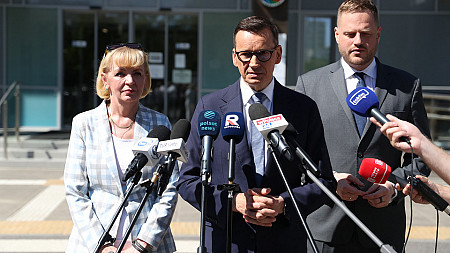 Posłowie PiS z kontrolą poselską w Szpitalu Południowym