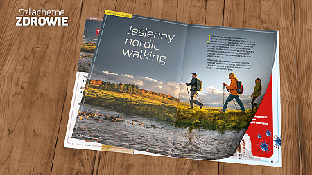 Jesienny nordic walking