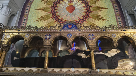 Eucharystia przy relikwiach św. Małgorzaty Marii Alacoque