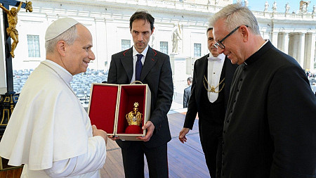 Papież pobłogosławił koronę dla Szczecińskiego Sanktuarium