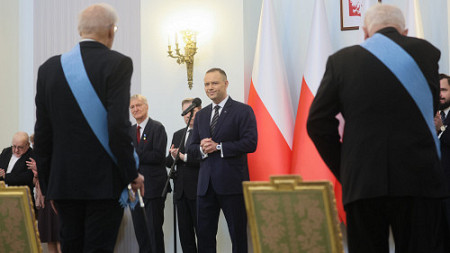 Uroczystość wręczenia orderów