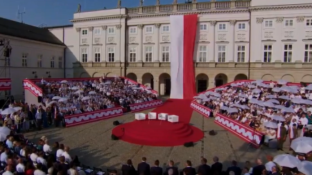Relacja z Rocznicy zaprzysiężenia Karola Nawrockiego na Prezydenta