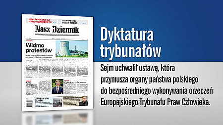 We wtorek w „Naszym Dzienniku”