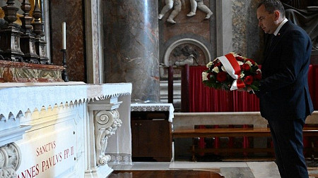 Hołd oddany św. Janowi Pawłowi II