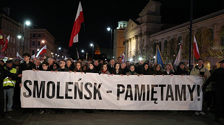 Marsz w 16. rocznicę katastrofy smoleńskiej