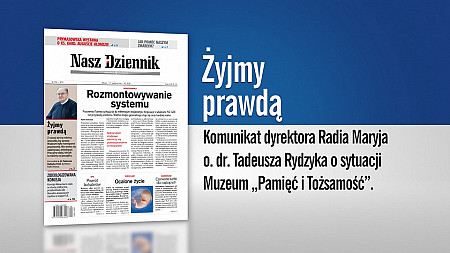 We wtorek w „Naszym Dzienniku”
