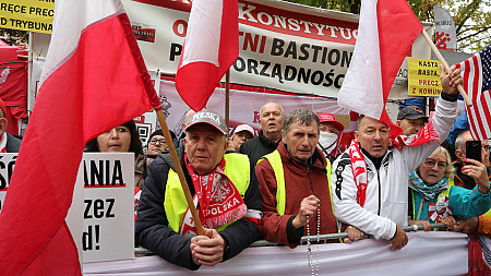 Manifestacja w obronie Trybunału Konstytucyjnego