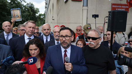 Demonstracja poparcia dla Daniela Obajtka