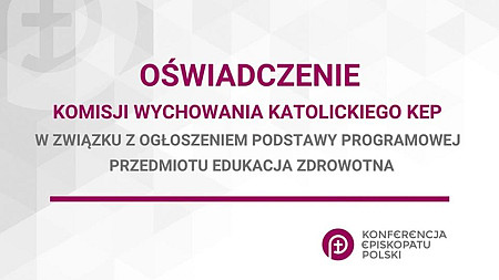 Oświadczenie Komisji Wychowania Katolickiego KEP