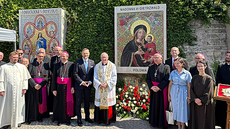 W Watykanie odsłonięto mozaikę Matki Bożej Gietrzwałdzkiej
