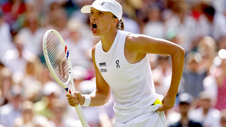 Wimbledon - Iga Świątek awansowała do drugiej rundy