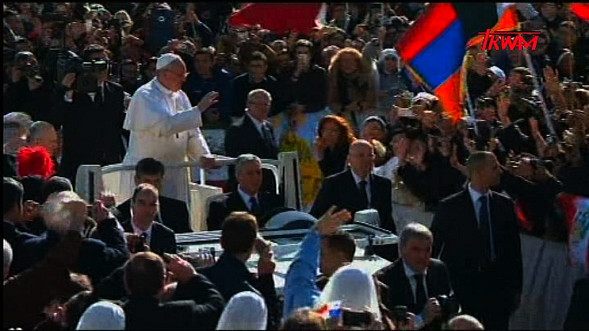 Inauguracja pontyfikatu Ojca Świętego Franciszka – cz.1